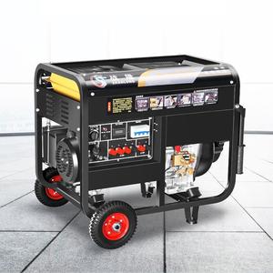 Zhanlong Diesel Generator 10kW 220V 380V Single <b>Three</b> Phase Soundproof Canopy Household Use - Product Image 2