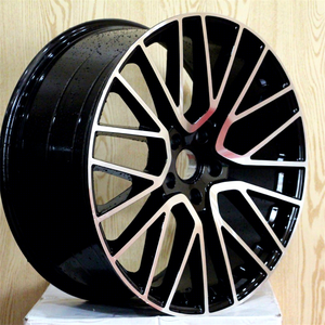 Rines Deportivos para Automóvil de Pasajeros, Fabricados con Tecnología Flow Forming, 20X9.5J 20X10.5J 21X9.5J 21X11J 22 Pulgadas, <span class=keywords><strong>PCD</strong></span> 5X130, Diseño Escalonado, para <span class=keywords><strong>Porsche</strong></span> Cayenne <span class=keywords><strong>Macan</strong></span> - Product Image 2