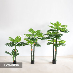 Planta Artificial de Brasil de 150 cm para Exteriores DKB, Planta de Plástico de Alta Simulación para Decoración de Interiores y Exteriores, Hogar y Oficina - Product Image 3