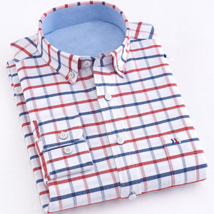 Camisa Casual de Verano para Hombre, 100% Algodón, Tejido de Ganchillo, con Rayas Oxford, de Oemtailor - Product Image 2