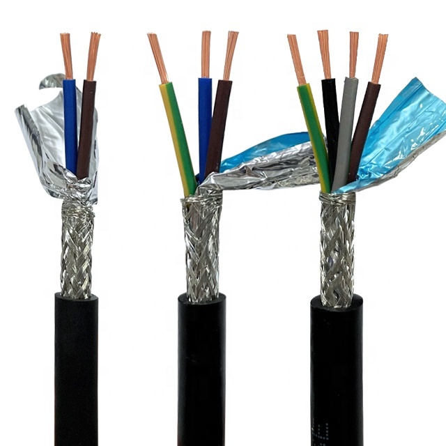 Multi Core 3 4 5 6 8 10 Core 0.5mm 0.75mm 1.5mm High Flexible Shielded Copper Cable