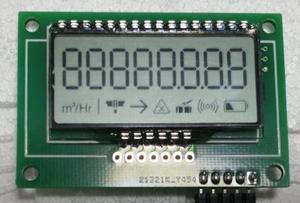 Điện Năng Thấp Nước Gallons Áp Lực <span class=keywords><strong>LCD</strong></span> Hiển Thị Tùy Chỉnh Kích Thước Phân Khúc Đơn Sắc <span class=keywords><strong>8</strong></span> Chữ Số Màn Hình <span class=keywords><strong>LCD</strong></span> Cho Đồng Hồ Nước - Product Image 2