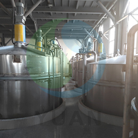 Ligne de production automatique de maltitol à broyage fin YUAN avec systèmes d'échange d'ions continu et d'évaporation, capacité personnalisable