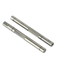 Actionneur linéaire d'arbre CNC Fil de fraisage de forage en acier inoxydable Métaux précieux durcis EDM Capable Personnalisé OEM +/-0.01