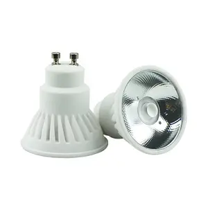 24/38/60/120 degree GU10 9w 900lm SMD/COB full spectrum gu10 light led spotlight bulb with lens