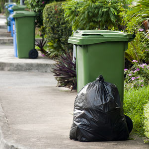 55-60 Gallon Black Industrial Leak-Proof Plastic Trash <b>Bags</b> Thickened HDPE Garbage <b>Bag</b> for Mall Use - Product Image 6