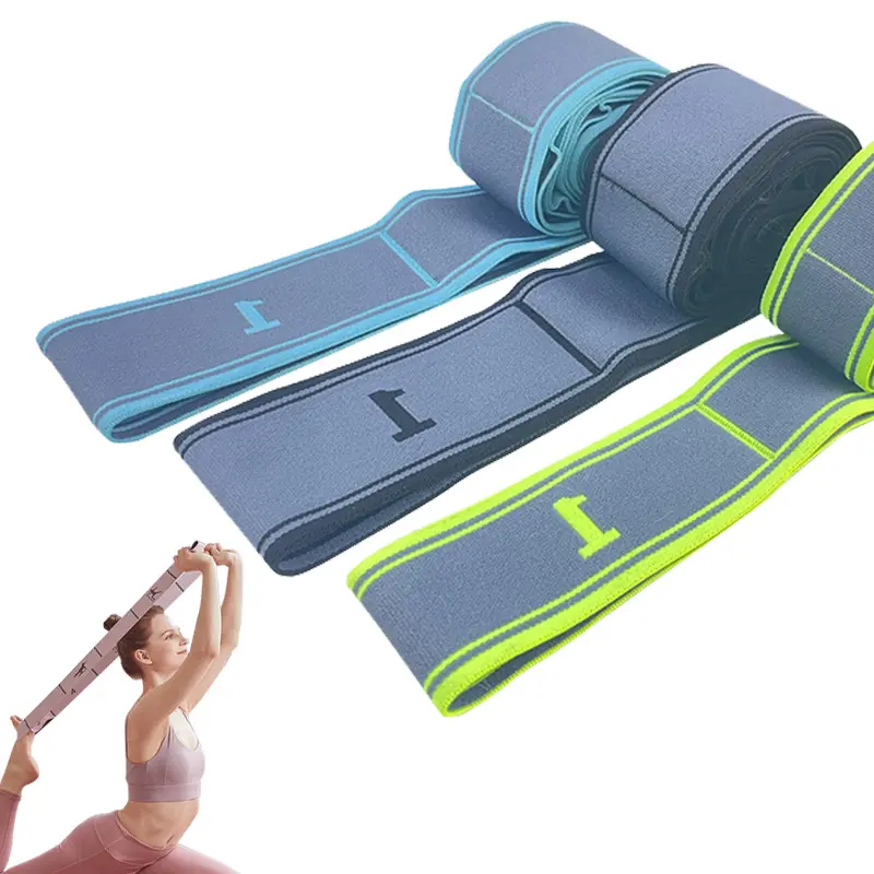 Tập Thể Dục Kháng Đàn Hồi Mini Tùy Chỉnh Ban Nhạc Thiết Lập Với Tay Cầm Cho Ban Nhạc Yoga Polyester Bền Vải Yoga Dây Đeo Tùy Chỉnh Màu Sắc