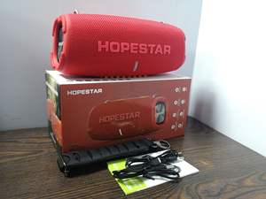 HOPESTAR H50 <span class=keywords><strong>Enceinte</strong></span> <span class=keywords><strong>portable</strong></span> sans fil IPX-6 étanche, haute puissance, double haut-parleur, son professionnel pour extérieur, DJ, utilisation informatique, radio FM - Product Image 5