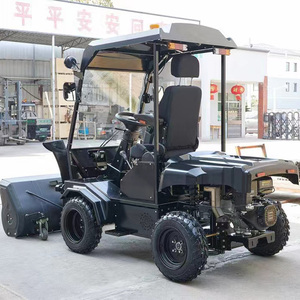 Driven Snow Sweeper with a Battery That Charges Quickly Can Be Ready for Use <strong>Again</strong> in a Short <strong>Time</strong> - Product Image 4