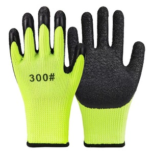 Guantes de látex Shuoya con forro acrílico térmico más baratos, guantes de seguridad para el trabajo en invierno - Product Image 6
