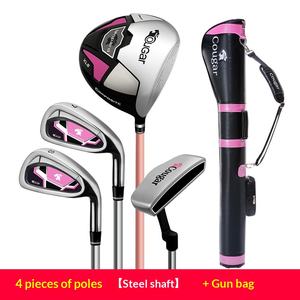 Nouvel ensemble complet <span class=keywords><strong>de</strong></span> clubs <span class=keywords><strong>de</strong></span> golf pour femmes, pour les juniors débutants, avec des shafts en fibre <span class=keywords><strong>de</strong></span> carbone, flexibilité droite R et <span class=keywords><strong>sac</strong></span> à balles - Product Image 6
