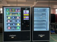 Distributeur automatique de boissons et d'aliments avec écran tactile en libre-service