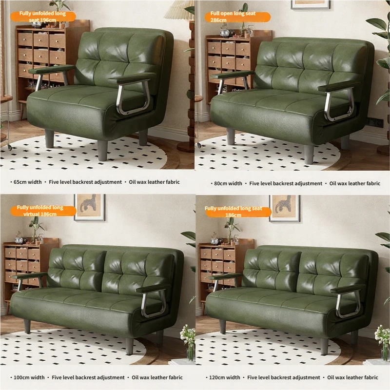 Cuero encerado verde