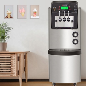 Goshen Thương Mại Ý Thép Không Gỉ Mềm Máy Làm Kem Để Bán Máy Làm Kem Cone - Product Image 2