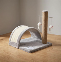 Vente en gros de jouets d'usine, Arbre à chat en peluche écologique, Meuble arbre à chat
