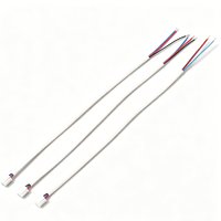 Kabel Harness Terminal 3 Pin PH2.0 Single-End Kustom, Selubung PVC Putih, Kabel Jumper 3 Inti untuk Papan PCB Peralatan Rumah Tangga