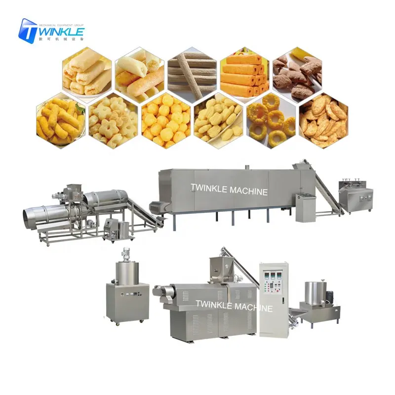 Other snack corn puff pastry making machine