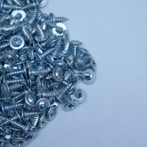 Self Drilling Metal Sheet Screw White Zinc Plated C1022 Drill Tip <b>Fastener</b> for Steel Fixing - Product Image 3