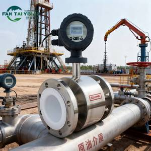 IP65 CE điện tử đo lưu lượng axit <span class=keywords><strong>Flow</strong></span> <span class=keywords><strong>Meter</strong></span> hóa chất đo lưu lượng từ tính kỹ thuật số đo lưu lượng với mặt bích RS485 - Product Image 6