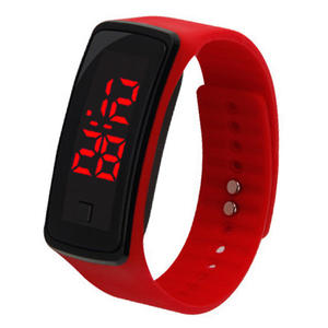 <span class=keywords><strong>Montre</strong></span> de sport de mode pour enfants enfants montres numériques Led étanches bracelet en Silicone adolescents garçons filles <span class=keywords><strong>montre</strong></span>-bracelet unisexe - Product Image 3