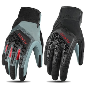 Gants de moto rétro pour hommes et femmes, écran tactile, respirants, pour l'aventure, le motocross, la course, équipement de protection pour moto - Product Image 1