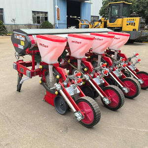 Semoir de maïs sans labour à 4 rangs Tracteur agricole semoir transplanteur avec moteur Profil entier Modélisation Semence Foret pour maïs - Product Image 2