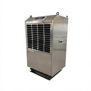 50L/Day Industrial Compressor <b>Dehumidifier</b> 110 Pint Commercial <b>Dehumidifier</b> with WiFi Auto Defrost Continuous Drain Hose - Product Image 1