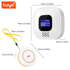 Sistema <span class=keywords><strong>de</strong></span> Llamada <span class=keywords><strong>de</strong></span> Emergencia Inalámbrico Inteligente Tuya WiFi para <span class=keywords><strong>Cuidadores</strong></span>, Botón SOS para Pacientes Mayores, Alarma <span class=keywords><strong>de</strong></span> Seguridad para el Hogar PST-CF206 - Product Image 5