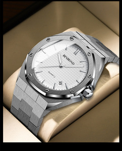 Orologio da Uomo al Quarzo con Logo Personalizzato di Alta Qualità, Design Sportivo di Lusso, Impermeabile e Luminoso, con Etichetta Privata - Product Image 4