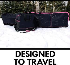 Free sample Unisex <b>Ski</b> Bag Snowboard Bag Protective Transport <b>Skis</b> Gear Skiing Travel Handbag Snowboards <b>Poles</b> Backpack - Product Image 5