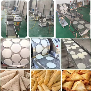 Máquina Automática para Hacer Burritos de Pollo con Tortilla Mexicana, Motor de Alta Velocidad, Acero Inoxidable de Grado Alimenticio, Producción Individual de Tortillas - Product Image 6