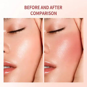 Fard à joues liquide crémeux à haute pigmentation, mousse veloutée, rouge, luxe, couleur organique changeante, produit de maquillage pour le visage, végan, marque privée - Product Image 6