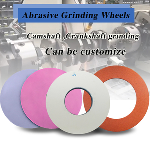 RUIZUAN Meule abrasive cylindrique interne personnalisée en céramique pour arbres à cames et vilebrequins, à taux <span class=keywords><strong>de</strong></span> retrait <span class=keywords><strong>de</strong></span> métal élevé - Product Image 2