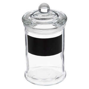 FRASCO DE VIDRIO CON TAPA 7.9X14.4CM - Product Image 1