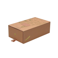 Bouteille diffuseur imprimé avec logo personnalisé de luxe Emballage vide à tiroir coulissant rigide Emballage diffuseur bougie roseau avec insert