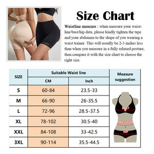 通気性シームレスシェイパーショーツスリミングプッシュブリーフパッドバットリフティングヒップエンハンシング<span class=keywords><strong>2</strong></span>ピース大きなお尻 - Product Image 6