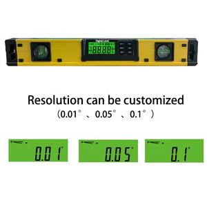 450mm/17.7 inç LCD ekran elektronik IP54 alüminyum çerçeve elektronik dijital İnklinometre dijital ölçüm seviyesi <span class=keywords><strong>2</strong></span> kabarcıklar ile - Product Image 5