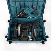 Kit d'outils électriques sans fil industriels légers, outils au lithium portables pour la construction en extérieur, l'entretien d'urgence