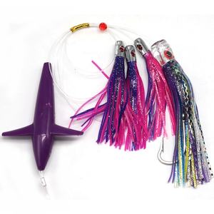 Vis Jet & Hars Hoofd Chuggers Tonijn Marlijn Rokken Groot Wild Trollen Vissen Aas Daisy Chain - Product Image 1