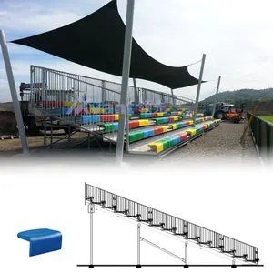 Avant kursi stadion olahraga sistem bleacher aluminium untuk Arena Outdoor Grandstand Sekolah baja Metal Stand solusi tempat duduk