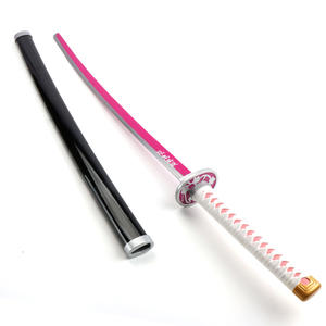 Armes de cosplay <span class=keywords><strong>ninja</strong></span> personnalisées de haute qualité, épée de démon tueur, katana en carbone - Product Image 5