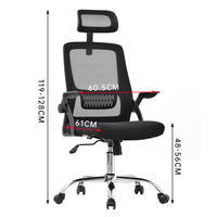 Échantillon gratuit OC-2206 Chaise de bureau classique pour personnel