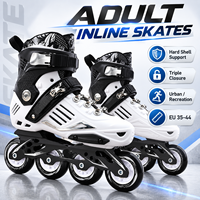Patins à roulettes pour adultes, coque rigide, 4 roues, patins urbains freestyle, taille 35-44 pour hommes et femmes, logo personnalisé OEM