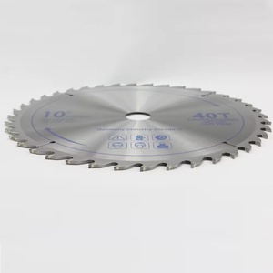 Disco de sierra circular LIVTER 255x40T de acero al manganeso 65 para cortar madera, soldado por láser, prensado en caliente, OEM - Product Image 5