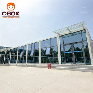 Bâtiments de bureau préfabriqués personnalisables Cbox, projets d'hôtels en panneaux sandwich, maisons conteneurs en kit pour départements - Product Image 2