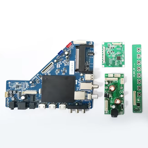 Placa Base para TV LED LCD 4K UHD de 65 Pulgadas GreatView CV9632-AH, Inteligente, 120Hz, para Uso en Hoteles, con <span class=keywords><strong>Eshare</strong></span>, Certificación CE, Azul/Verde - Product Image 2