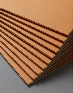 Cuaderno de Papel Kraft A4/B5/A5 en Oferta, Cuaderno de Dibujo y Escritura con Líneas, Cuadrícula y Páginas en Blanco, Encuadernación Cosida, Material de Oficina y Papelería Escolar - Product Image 6