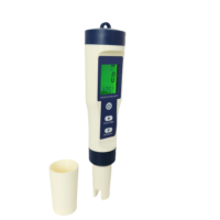 Stylo testeur multifonction 5 en 1, mesureur de qualité de l'eau, température, salinité, TDS, EC, pH, type stylo