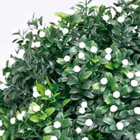 Plante Artificielle Avec Boule De Fruit Topiaire Bonsaï Petit Arbre Plantes Artificielles Pour La Maison Décoration Intérieure et Extérieure en Pots