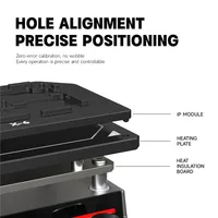 Module de chauffage multicouche pour carte mère LUOWEI LW-HS3PRO pour la série X-16, kit d'outils de réparation de puces de haute précision, fabriqué en Chine continentale
